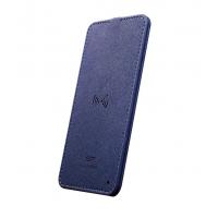 Silicon Power Leather 7.5W/10W Fast Wireless Charger Qi-Certified for iOS , Android