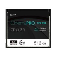 Silicon Power 512GB CFast 2.0 CinemaPro 530MB/s CFX310 MLC Memory Card SP512GICFX311NV0BM