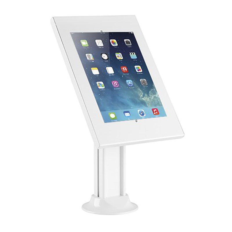 Brateck Antitheft Countertop Tablet Kiosk Stand White