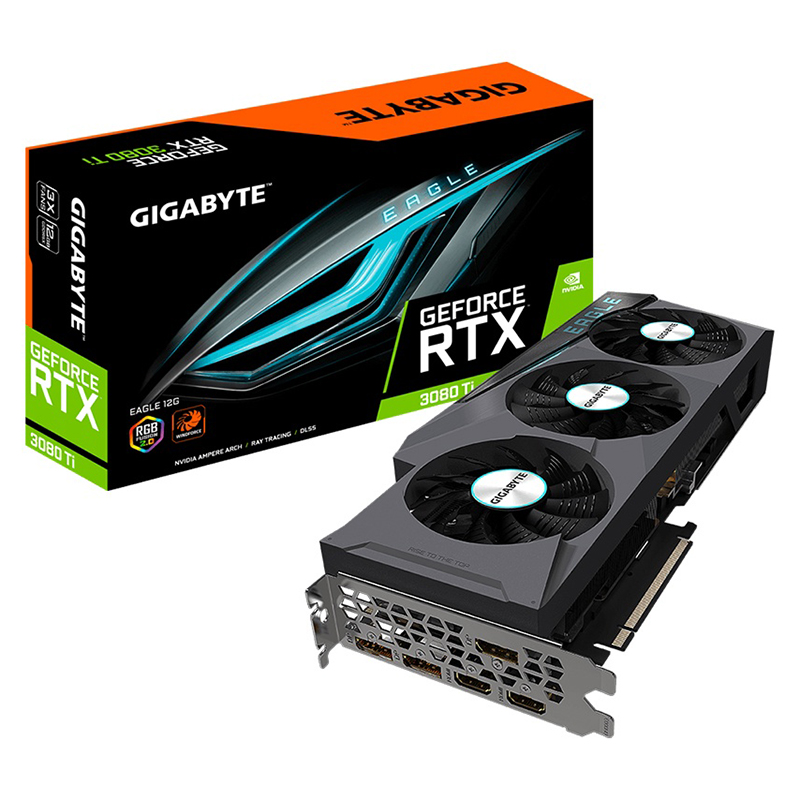Gigabyte GeForce RTX 3080 Ti Eagle 12G Graphics Card (N308TEAGLE-12GD)