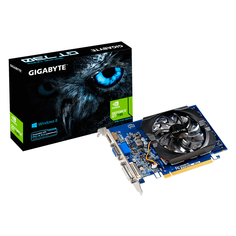 Gigabyte GeForce GT 730 2048MB DDR3 Graphics Card - Rev 3.0 (N730D3-2GI-V3)