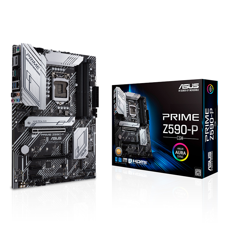 Asus Prime Z590-P/CSM LGA 1200 ATX Motherboard (PRIME-Z590-P/CSM)