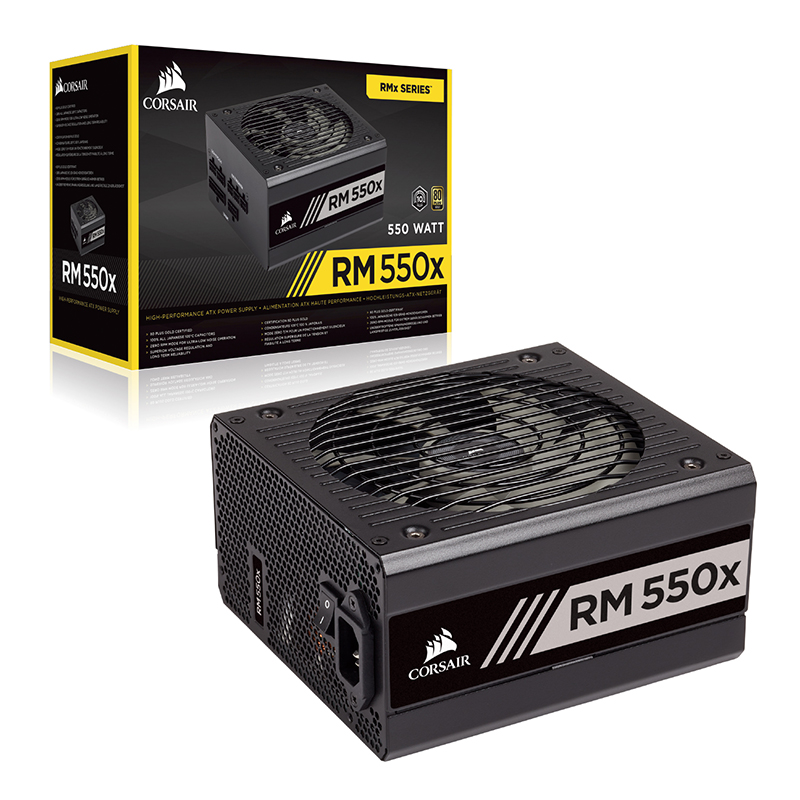 Corsair 550W RM550X 80+ Gold Fully Modular ATX Power Supply (CP