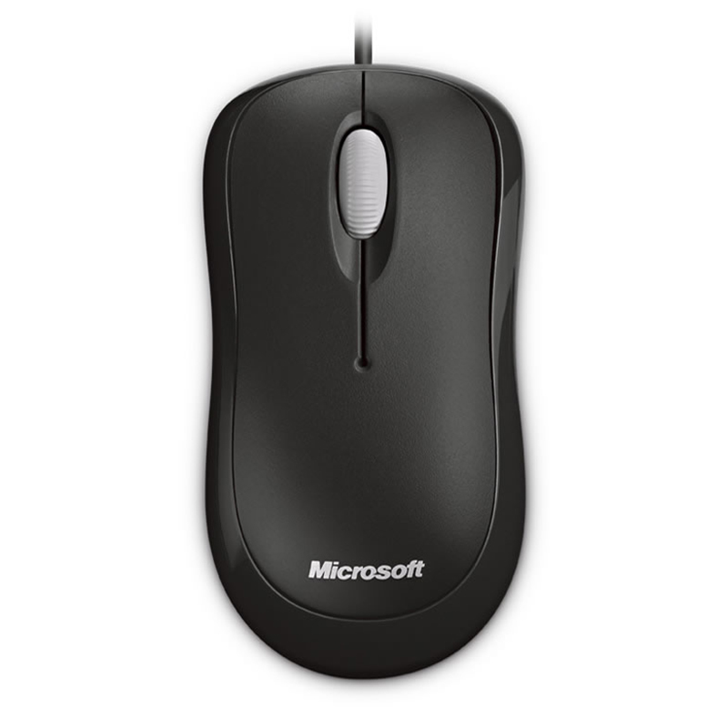 Microsoft L2 Basic Optical USB Mouse for Mac/Win Black (P58-00065(MSBASIC-B))