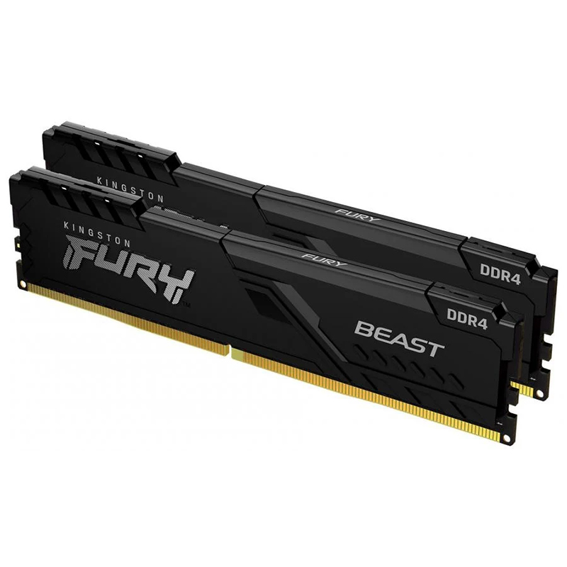 Kingston 32GB (2x16GB) KF432C16BB1K2/32 Fury Beast 3200MHz DDR4 RAM