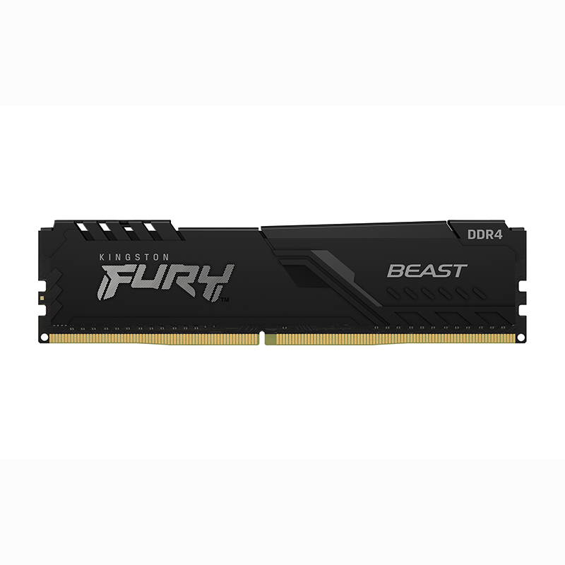 Kingston 32GB (2x16GB) KF426C16BB1K2/32 Fury Beast 2666Mhz DDR4 RAM - Black