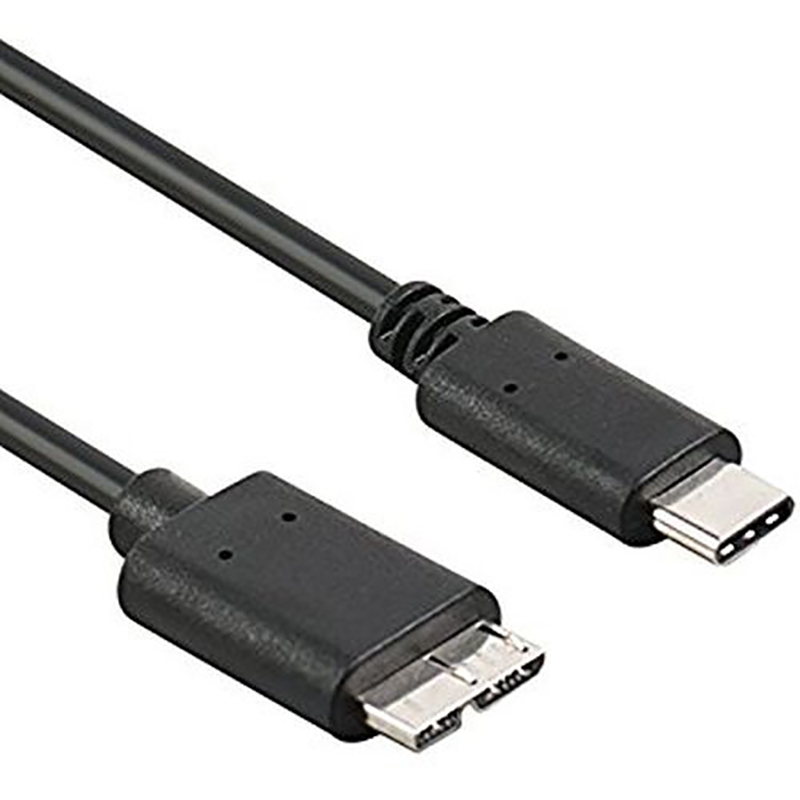 Generic USB Type C Male to USB Micro B 3.0 Male Cable - 0.5m
