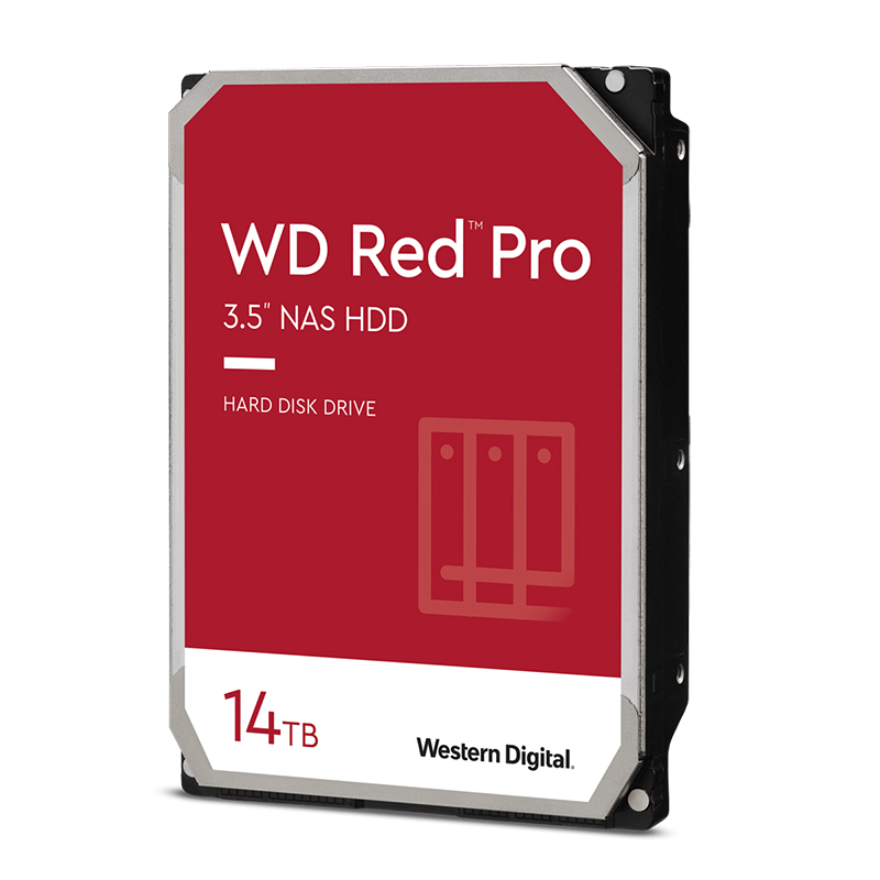 Western Digital Red Pro 14TB 7200RPM 3.5in SATA Hard Drive (WD141KFGX)
