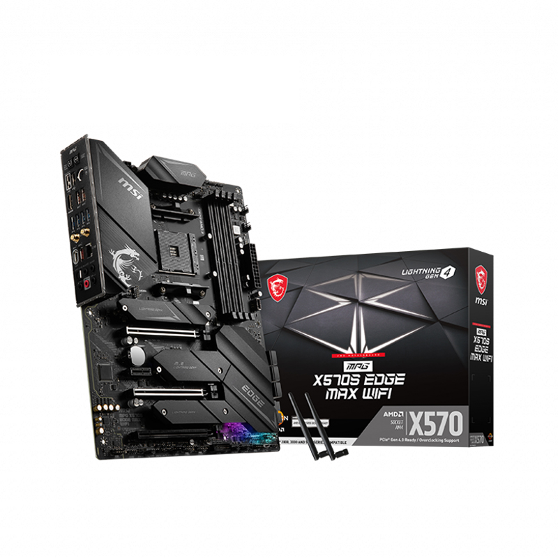 MSI MPG X570S Edge Max WiFi ATX AM4 Motherboard (MPG X570S EDGE MAX WIFI)