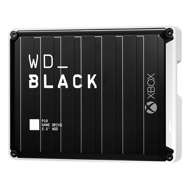 Western Digital Black 5TB P10 for XBOX Game Drive Black and White