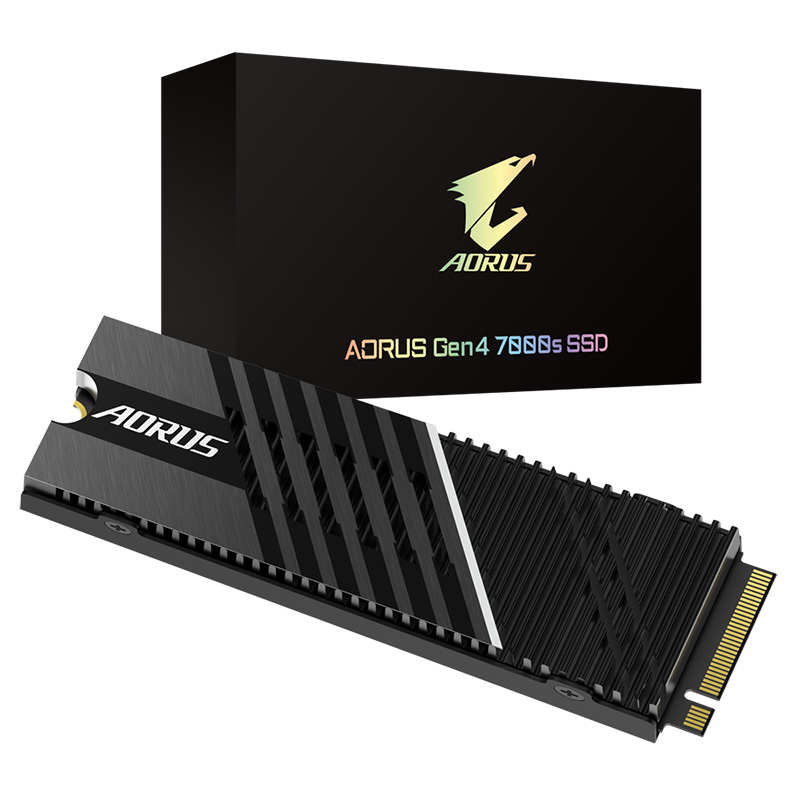Gigabyte Aorus Gen4 7000s 2TB PCIe 4.0 M.2 2280 NVMe SSD (GP-AG70S2TB)