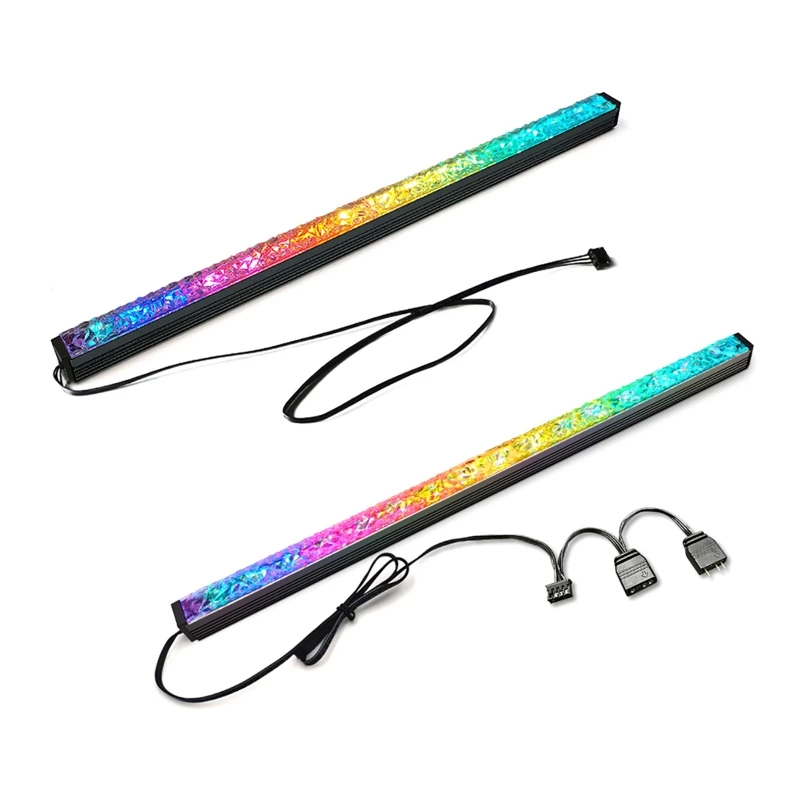 Coolmoon ARGB LED Magnetic Light Lamp Diamond Chassis Light Bar