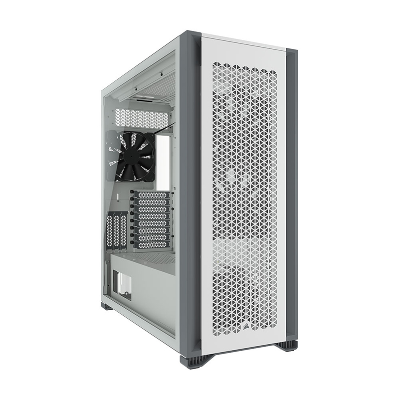 Corsair 7000D Airflow Tempered Glass Full Tower ATX Case White (CC-9011219-WW)