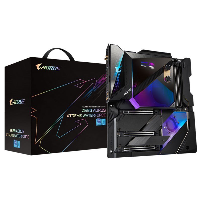 Gigabyte Z590 Aorus Xtreme Waterforce LGA 1200 E-ATX Motherboard (Z590 AORUS XTREME WB)