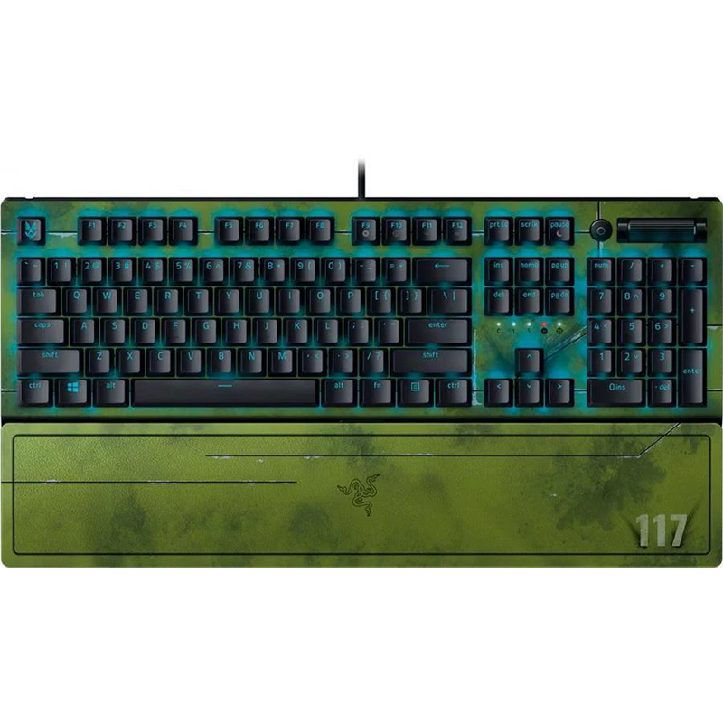 Razer BlackWidow V3 Mechanical Gaming Keyboard HALO Infinite Edition (RZ03-03542600)