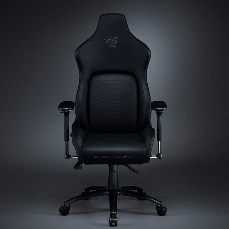 Razer Iskur Black XL Gaming Chair With Built In Lumbar Support (RZ38-03950200-R3U1)