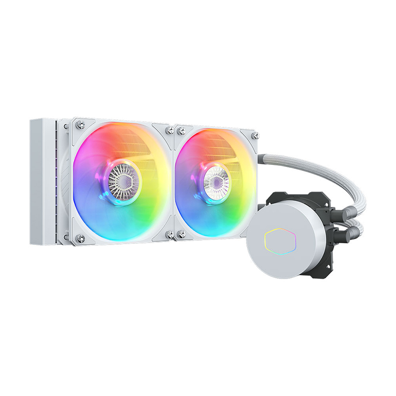 Cooler Master ML240L ARGB V2 White Edition CPU Cooler (MLW-D24M-A18PW-RW)