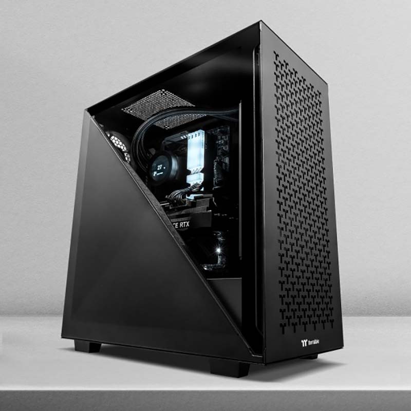 Thermaltake Stealth Air Xtreme Ryzen 7 5800X RTX 3080 RGB 32GB RAM W10 Black Gaming Desktop PC (CA-4K2-00D1WA-00)