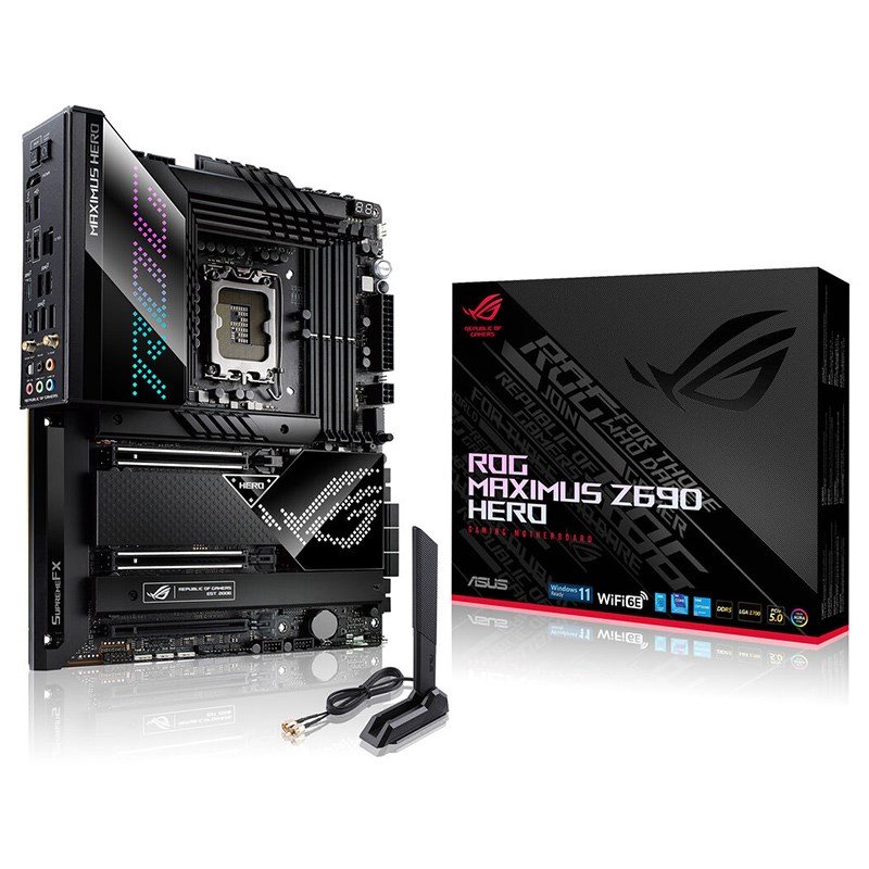 Asus ROG Maximus Hero Z690 LGA 1700 ATX Motherboard (ROG MAXIMUS Z690 HERO)