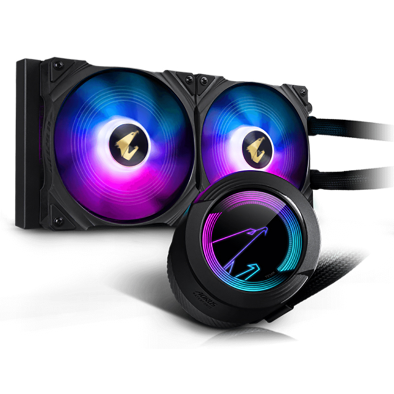 Gigabyte Aorus Waterforce 280mm AIO Liquid CPU Cooler (AORUS-WATERFORCE-280)