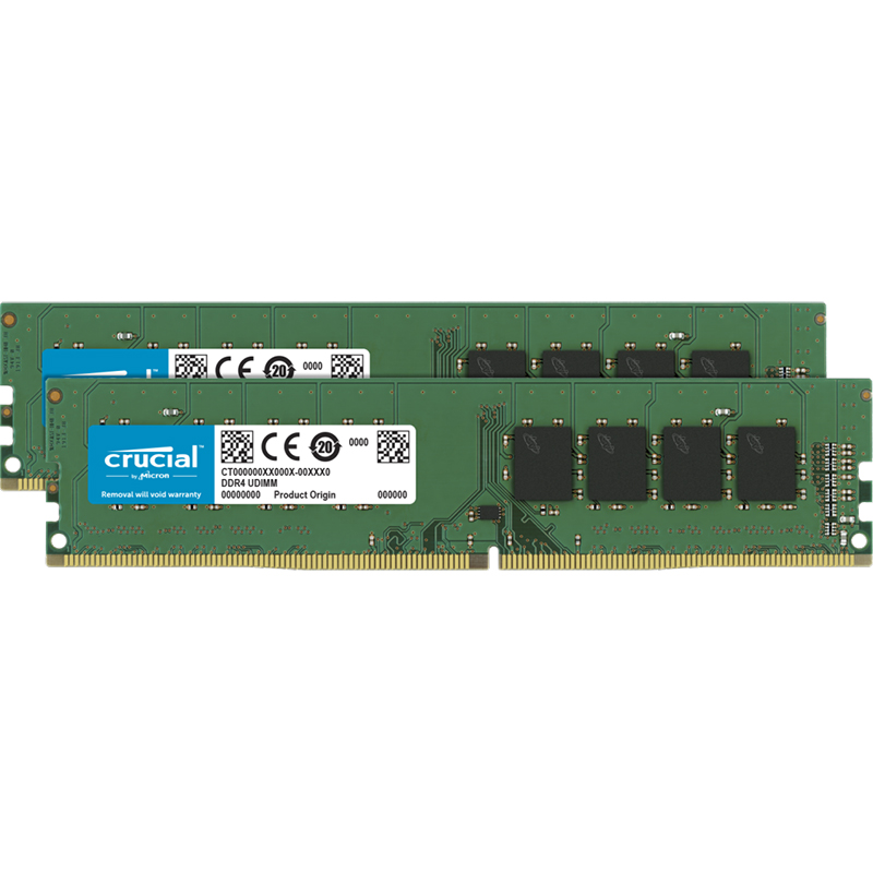 Crucial 32GB (2x16GB) CT2K16G4DFD824A 2400MHz CL17 DDR4 RAM