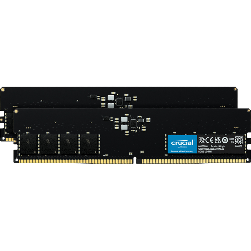 Crucial 64GB (2x32GB) CT2K32G48C40U5 4800MHz CL40 DDR5 RAM - msy