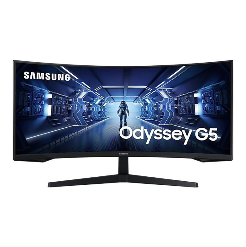 Samsung Odyssey G5 34in UWQHD 165Hz FreeSync Curved Gaming Monitor (LC34G55TWWEXXY)