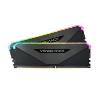 Corsair Vengeance RGB RT 16GB (2x8GB) C16 3200MHz DDR4 RAM - Black (CMN16GX4M2Z3200C16)