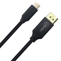 Cruxtec CD4K-02-BK USB-C Male to Display port Male Cable 2m