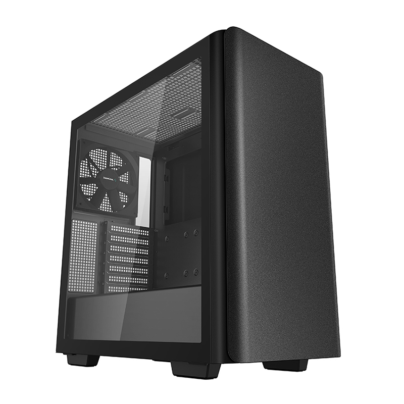 Deepcool CK500 TG Mid Tower ATX Case - Black (R-CK500-BKNNE2-G-1)