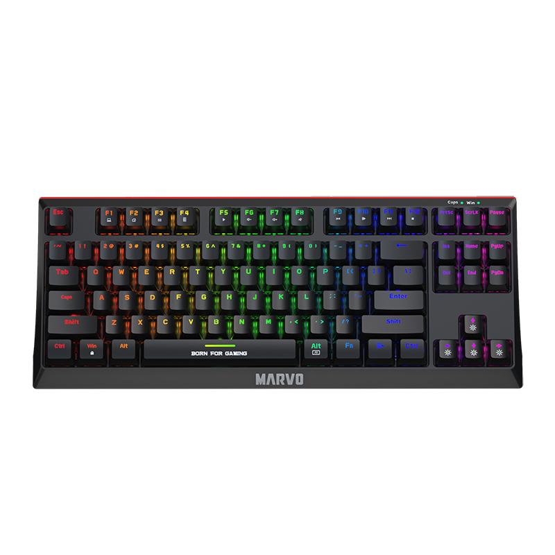 Marvo KG953 TKL USB Type C Mechanical Gaming Keyboard - Blue Switch