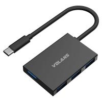 Volans 4 Port Aluminium USB 3 Type C Hub (VL-HB04S-C2)