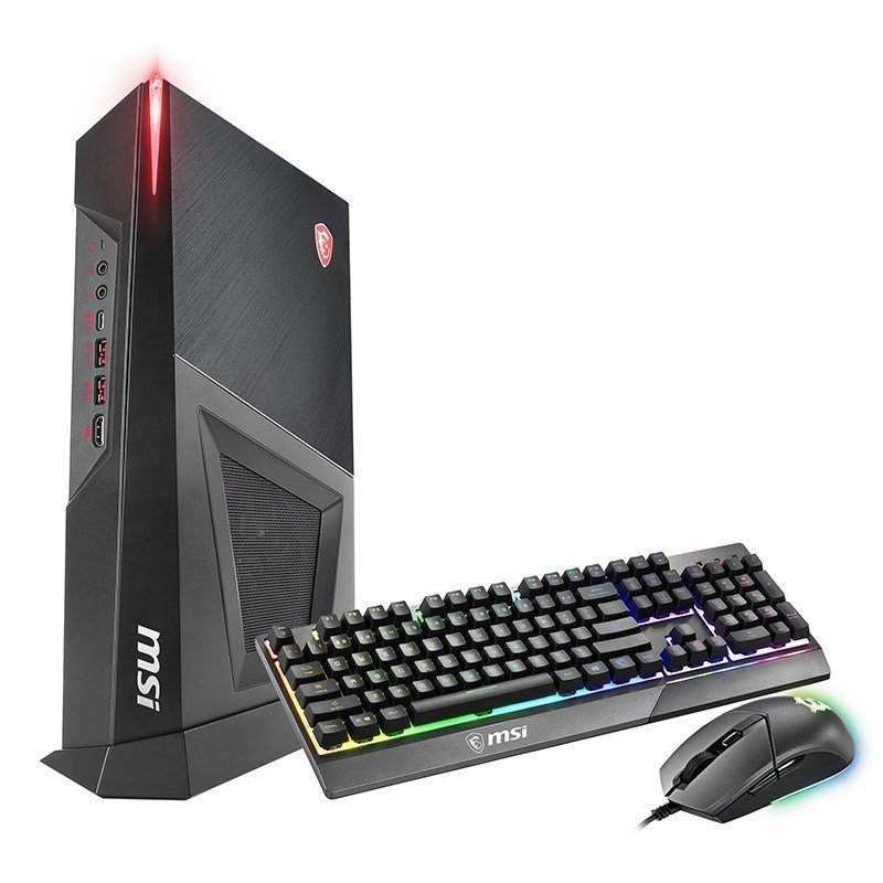 MSI Trident 3 i5-10400 GTX 1660 Super Aero 512GB SSD 8GB RAM W11H Gaming Desktop PC - Black (MPG Trident 3 10SI-298AU)