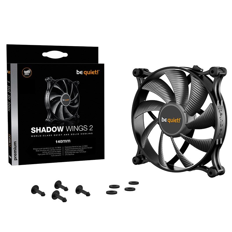 be quiet! Shadow Wings 2 140mm Fan (BL086)