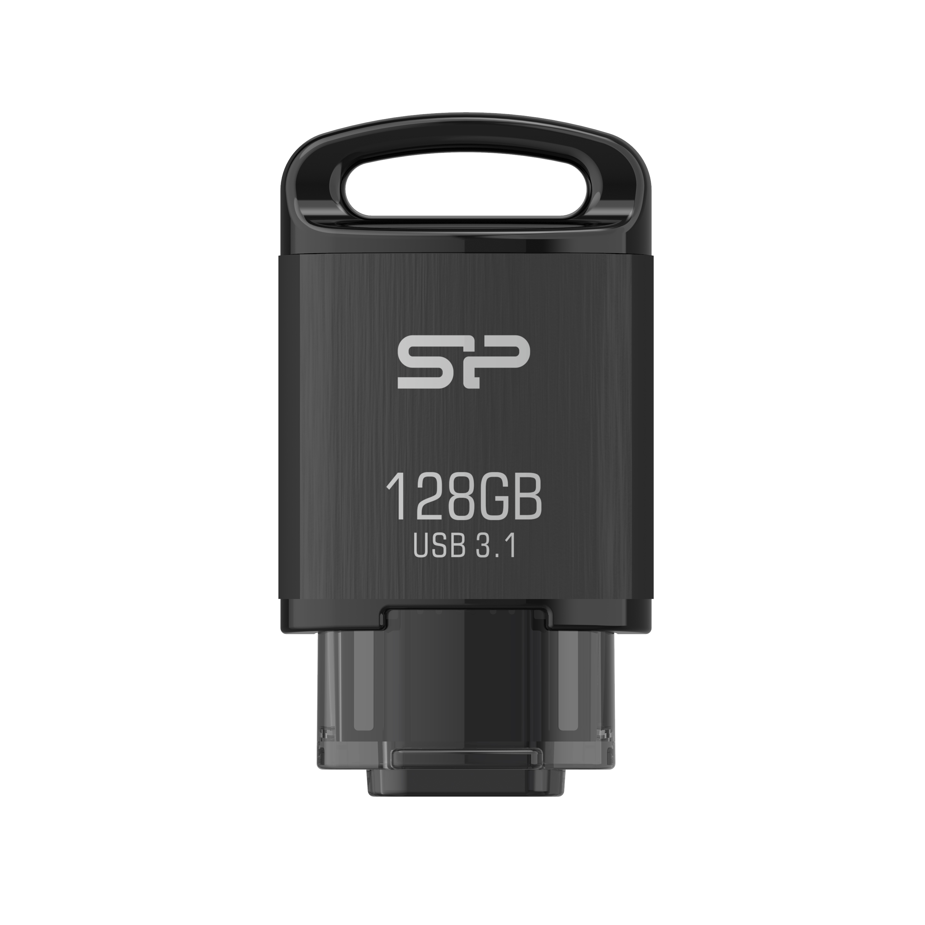 Silicon Power 128GB Mobile C10 USB 3.0 Type-C Flash Drive - Black