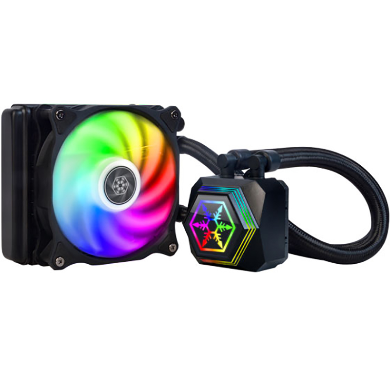 Silverstone 120mm ARGB AIO Liquid CPU Cooler V2 (SST-PF120-ARGB-V2)