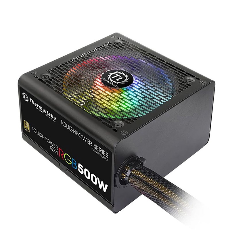 Thermaltake 500W ToughPower GX1 RGB 80+ Gold Power Supply (PS-TPD-0500NHFAGA-1) - OPENED BOX 75415