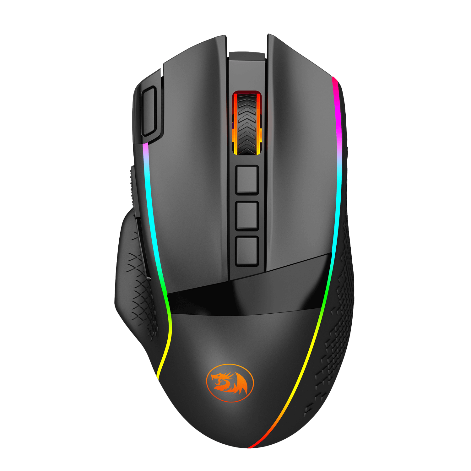 Redragon M991 Wireless Gaming Mouse, 19000 DPI Wired/Wireless Gamer Mouse w/ Rapid Fire Key, 9 Macro Buttons, 45-Hour Durable Power Capacity