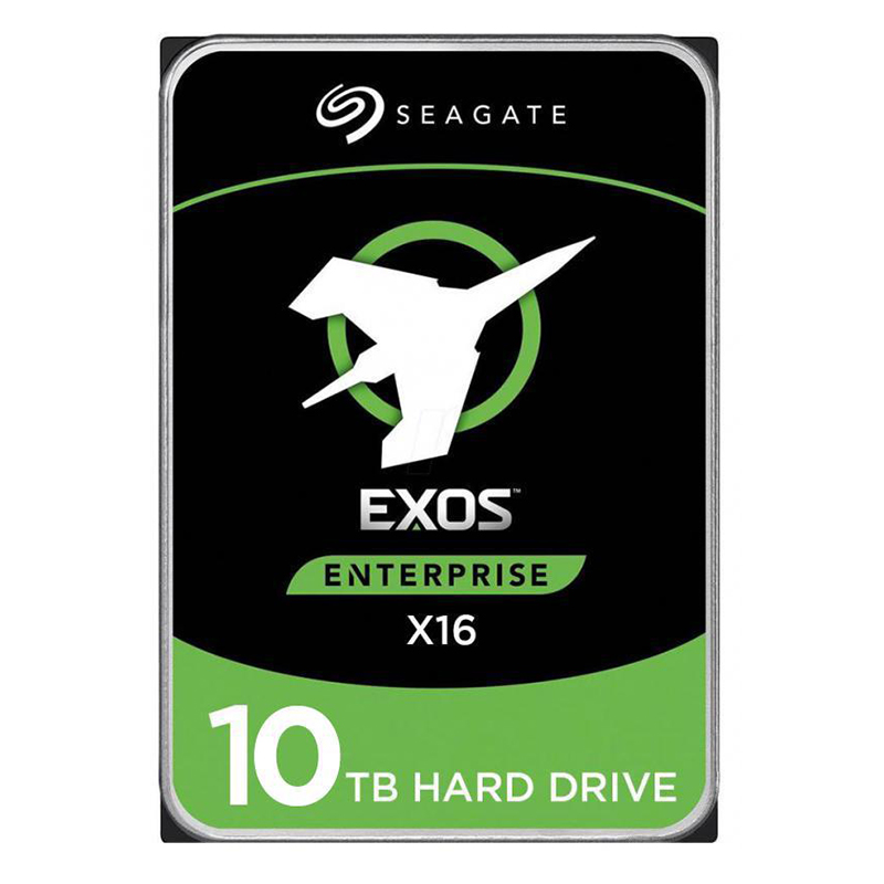 Seagate Exos X16 10TB 7200RPM 3.5in SATA 6 Enterprise Hard Drive (ST10000NM001G)