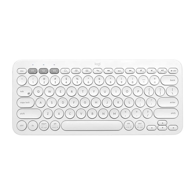 Logitech K380 Multi-Device Wireless Bluetooth Keyboard White (920-009580)