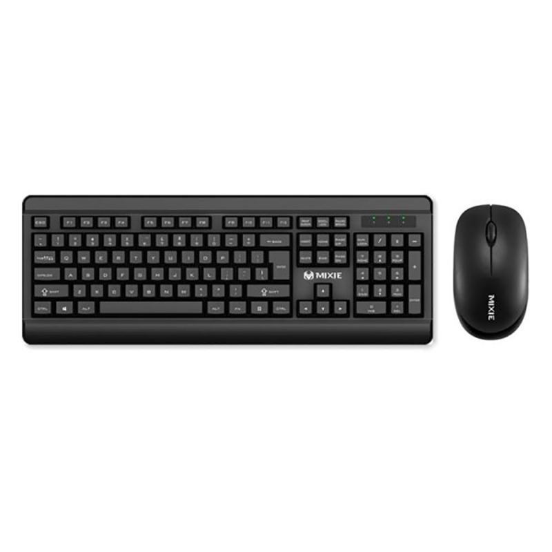 Mixie MT-4100 Wireless Keyboard and Mouse Set - Black (KM-MT-4100)