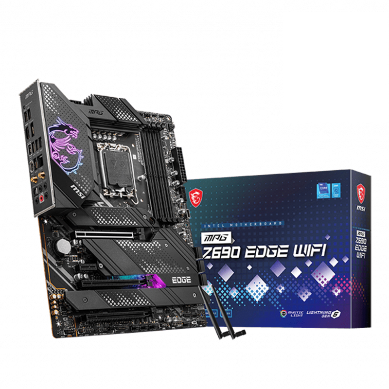 MSI MPG Z690 Edge Wifi LGA 1700 DDR5 ATX Motherboard (MSI MPG Z690 EDGE WIFI)