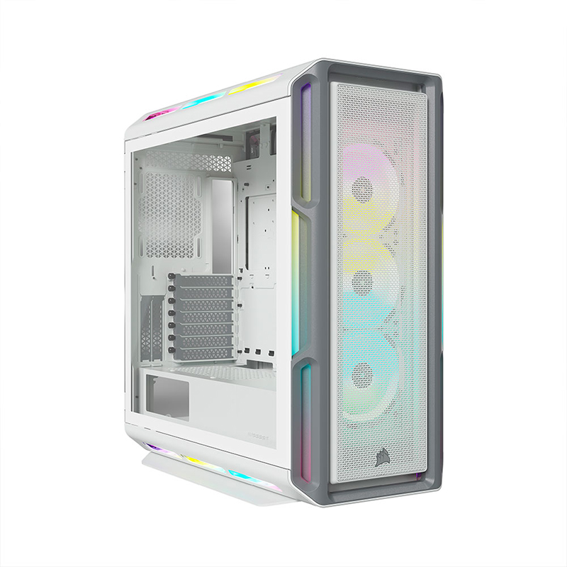 Corsair iCUE 5000T RGB TG Mid Tower ATX Case - White - OPENED BOX 74488