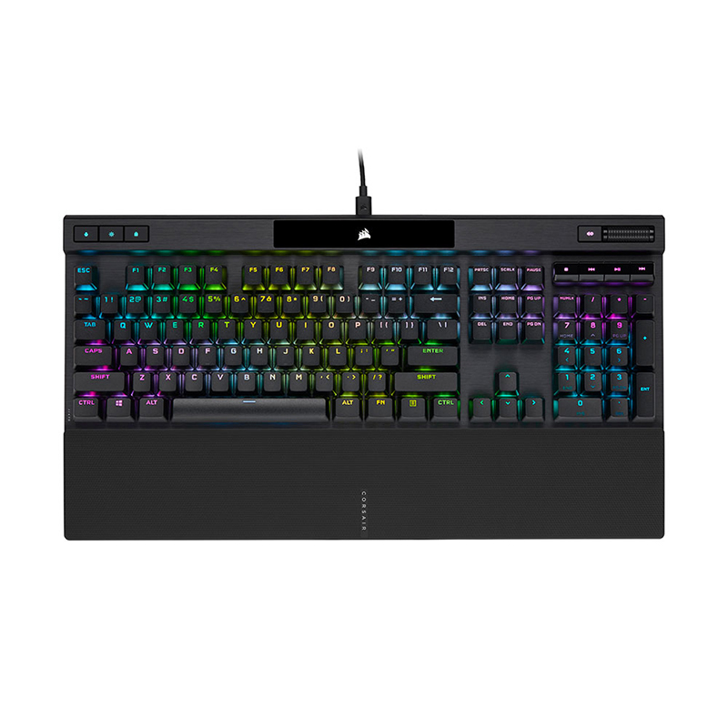 Corsair Gaming K70 RGB PRO Wired Mechanical Gaming Keyboard with PBT Double Shot PRO - Cherry MX Silent (CH-9109413-NA)