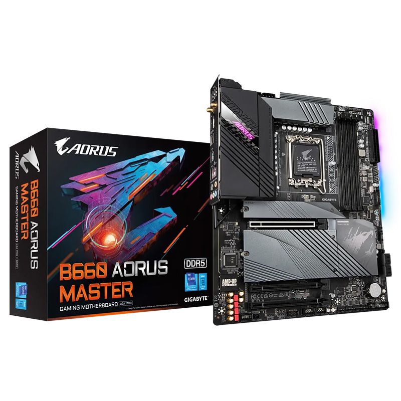 Gigabyte B660 Aorus Master LGA 1700 ATX Motherboard (B660 AORUS MASTER)