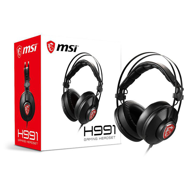 MSI H991 Gaming Headset - Black (S37-21000A-V33)