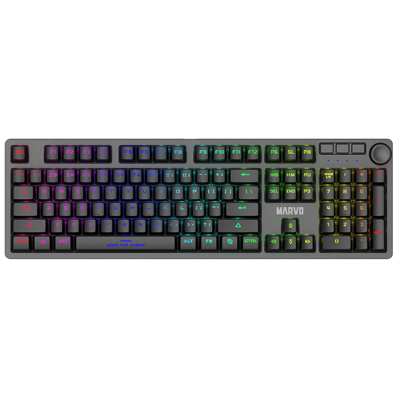 Marvo KG954EN-B RGB Wired Mechanical Gaming Keyboard - Blue Switch