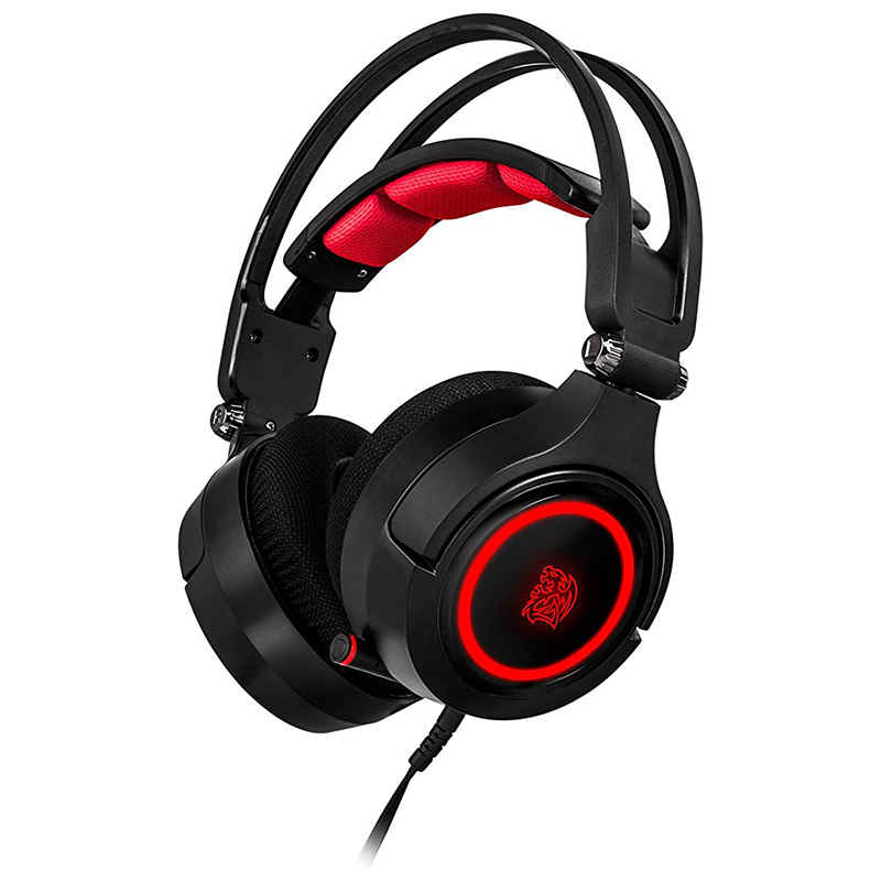 Thermaltake CRONOS Riing RGB 7.1 Wired Gaming Headset (HT-CRA-DIECBK-20)