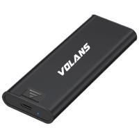 Volans Aluminium M.2 SATA SSD to USB-C Enclosure (VL-U3M2S-V)