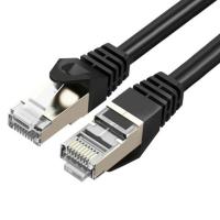 Cruxtec Cat7 SFTP Shield Ethernet Cable - 15m Black